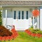 24 Bundles Orange UV-Resistant Artificial Flowers – Silk Faux Plants Bulk Set for Outdoor Porch, Window Box, Planter & Home Spring Summer Decor